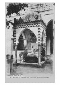 ALGER 105 FONTAINE DES ABLUTIONS RUE DE LA MARINE